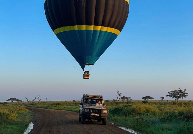 Hot Air Balloon Safari