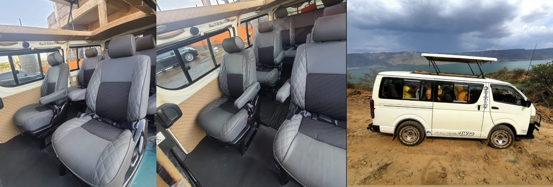 8 seater tour van for hire